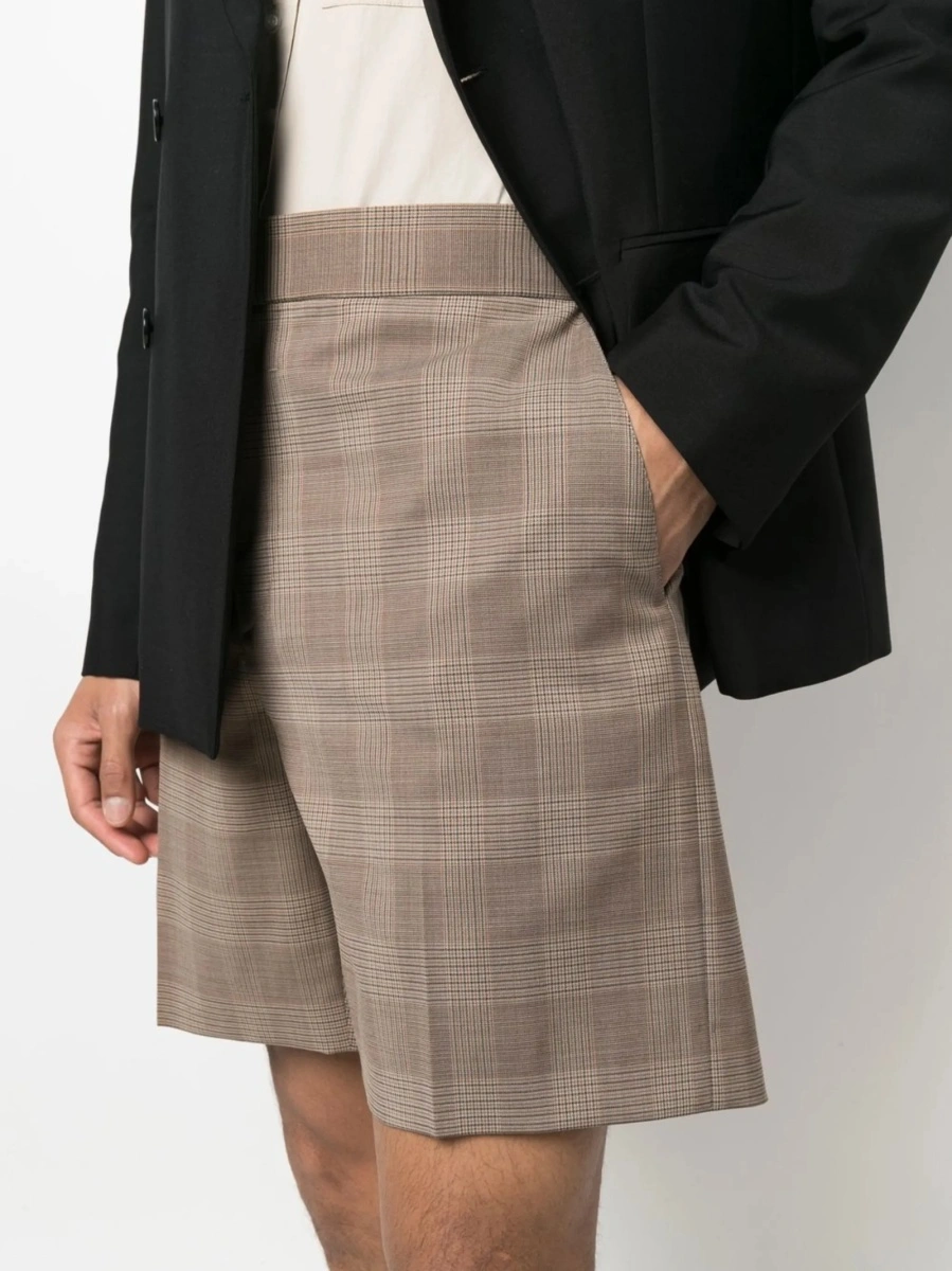 Pantaloni scurti Givenchy neutri din spandex/elastan si poliamida - Img 5