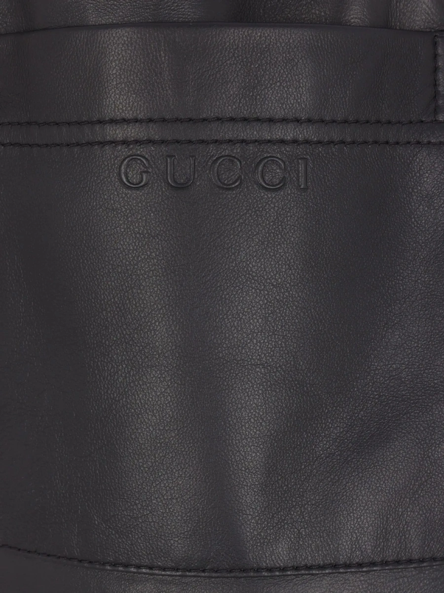 Pantaloni scurti Gucci negri - Img 5