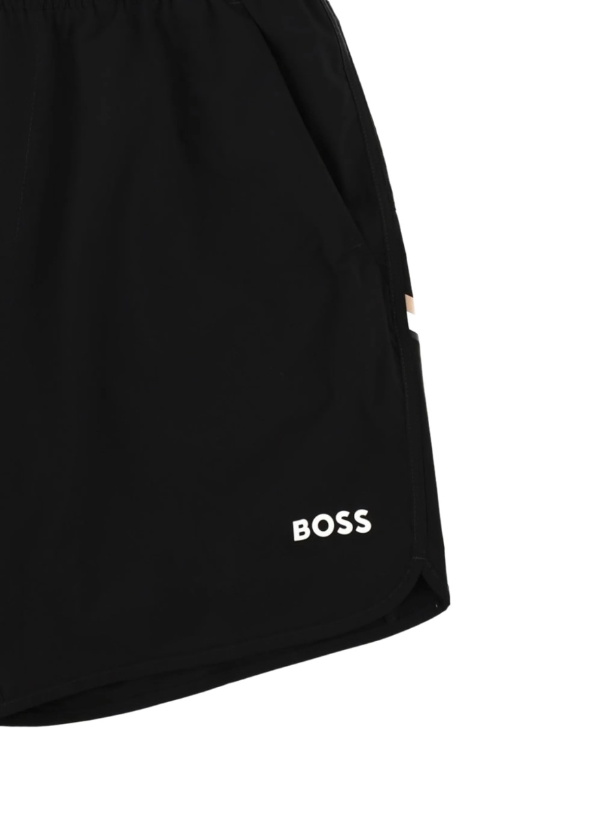 Pantaloni scurti Hugo Boss negri - Img 2