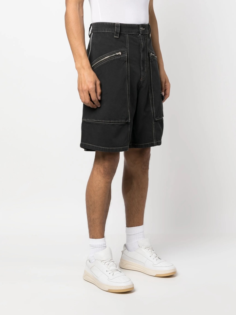 Pantaloni scurti Isabel Marant negri - Img 3