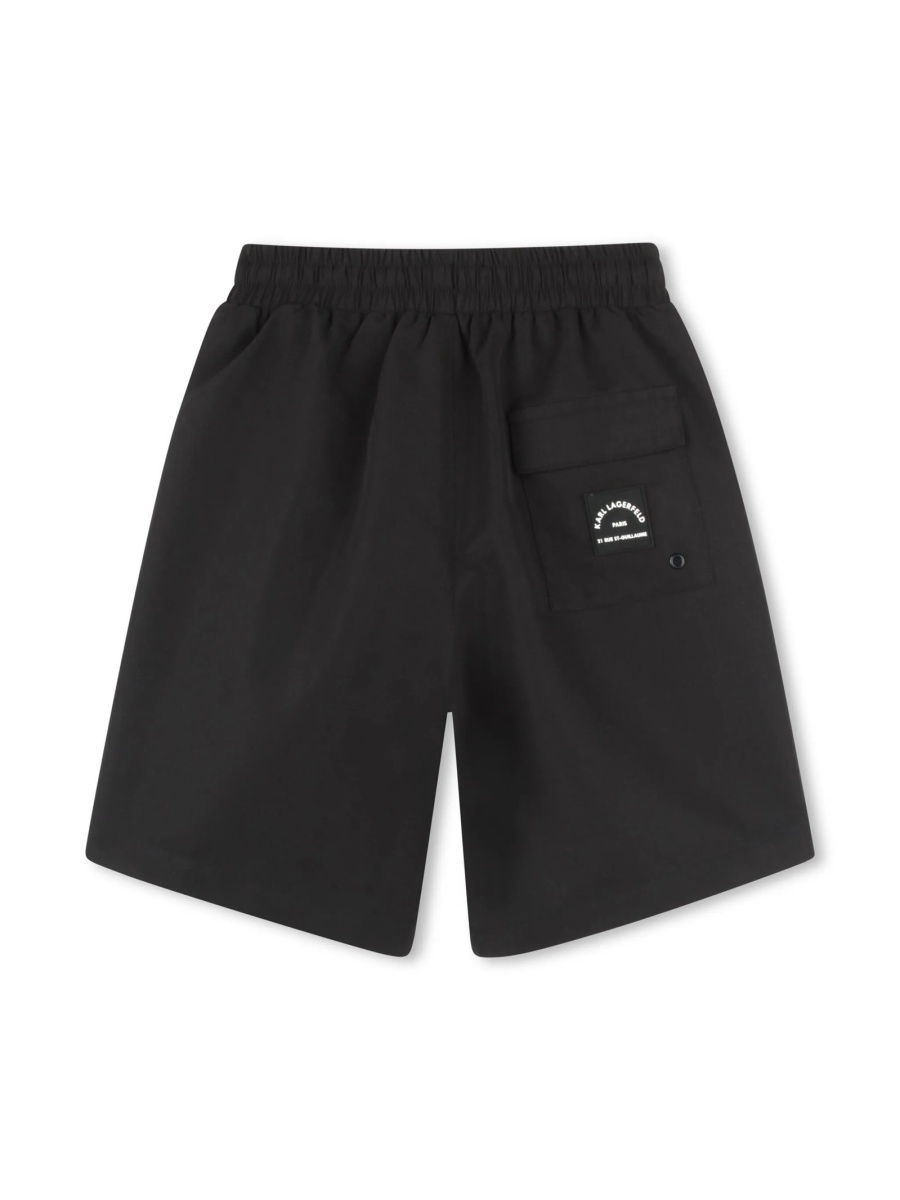 Pantaloni scurti Karl Lagerfeld negri - Img 2