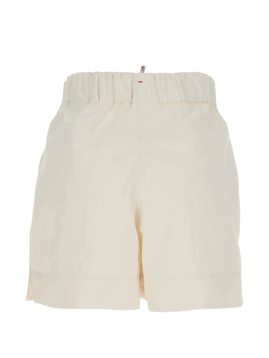 Pantaloni scurti Moncler Grenoble albi - Img 4