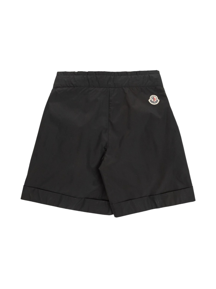 Pantaloni scurti Moncler negri - Img 2