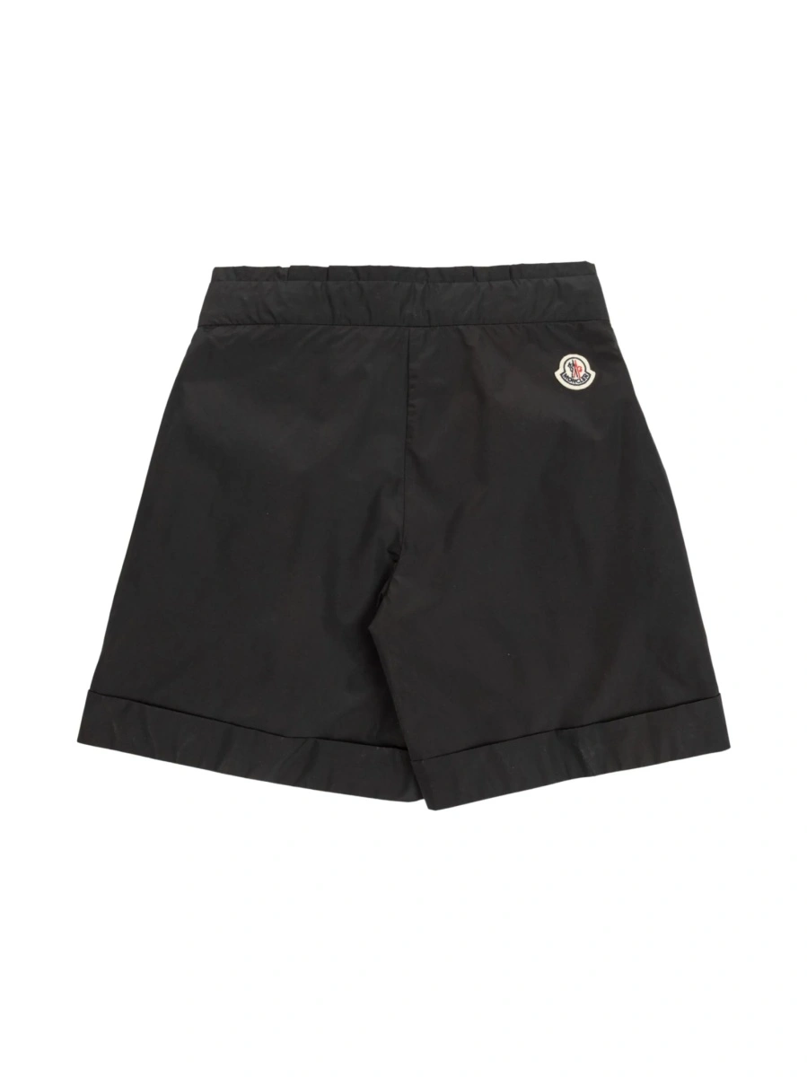 Pantaloni scurti Moncler negri - Img 2