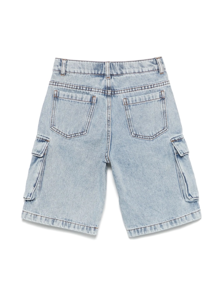Pantaloni scurti Moschino albastri - Img 2