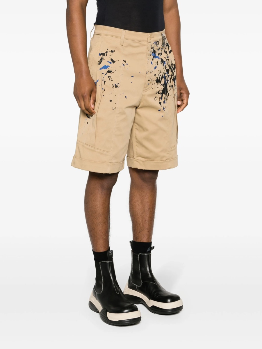 Pantaloni scurti Moschino maro - Img 3