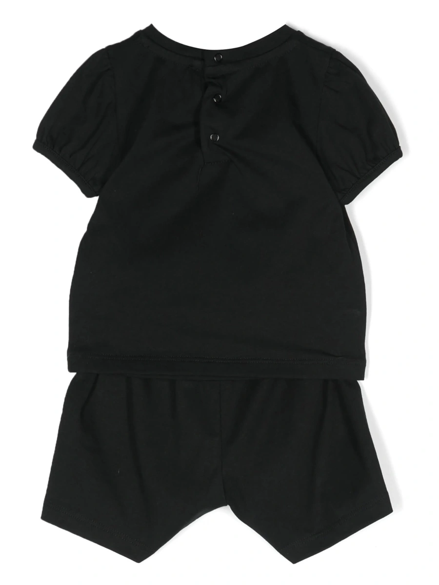 Pantaloni scurti Moschino negri - Img 2