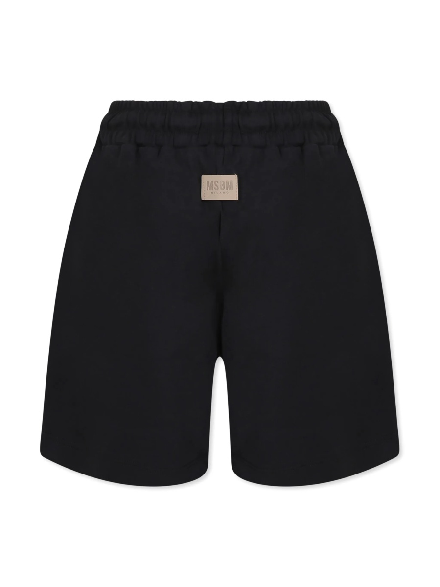 Pantaloni scurti MSGM negri - Img 2