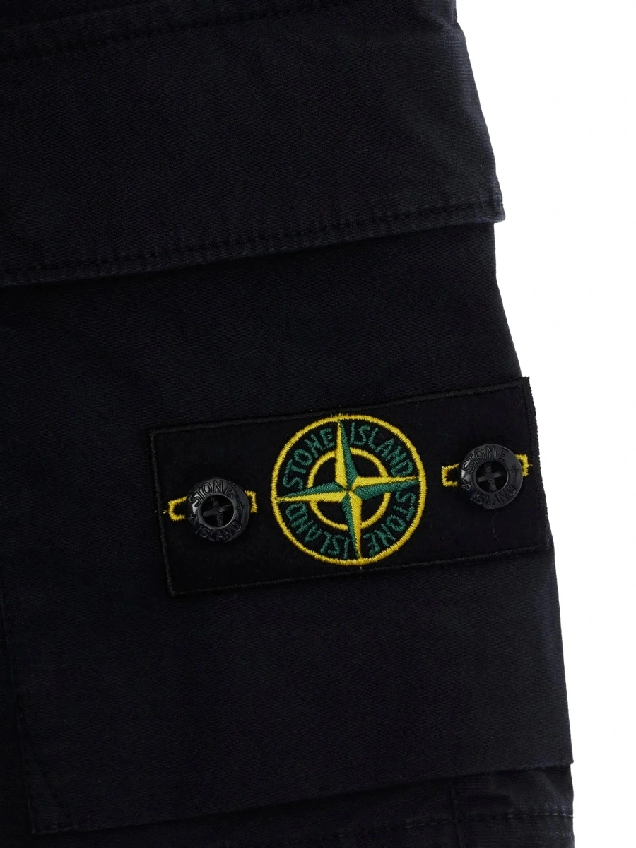 Pantaloni scurti Stone Island albastri - Img 5