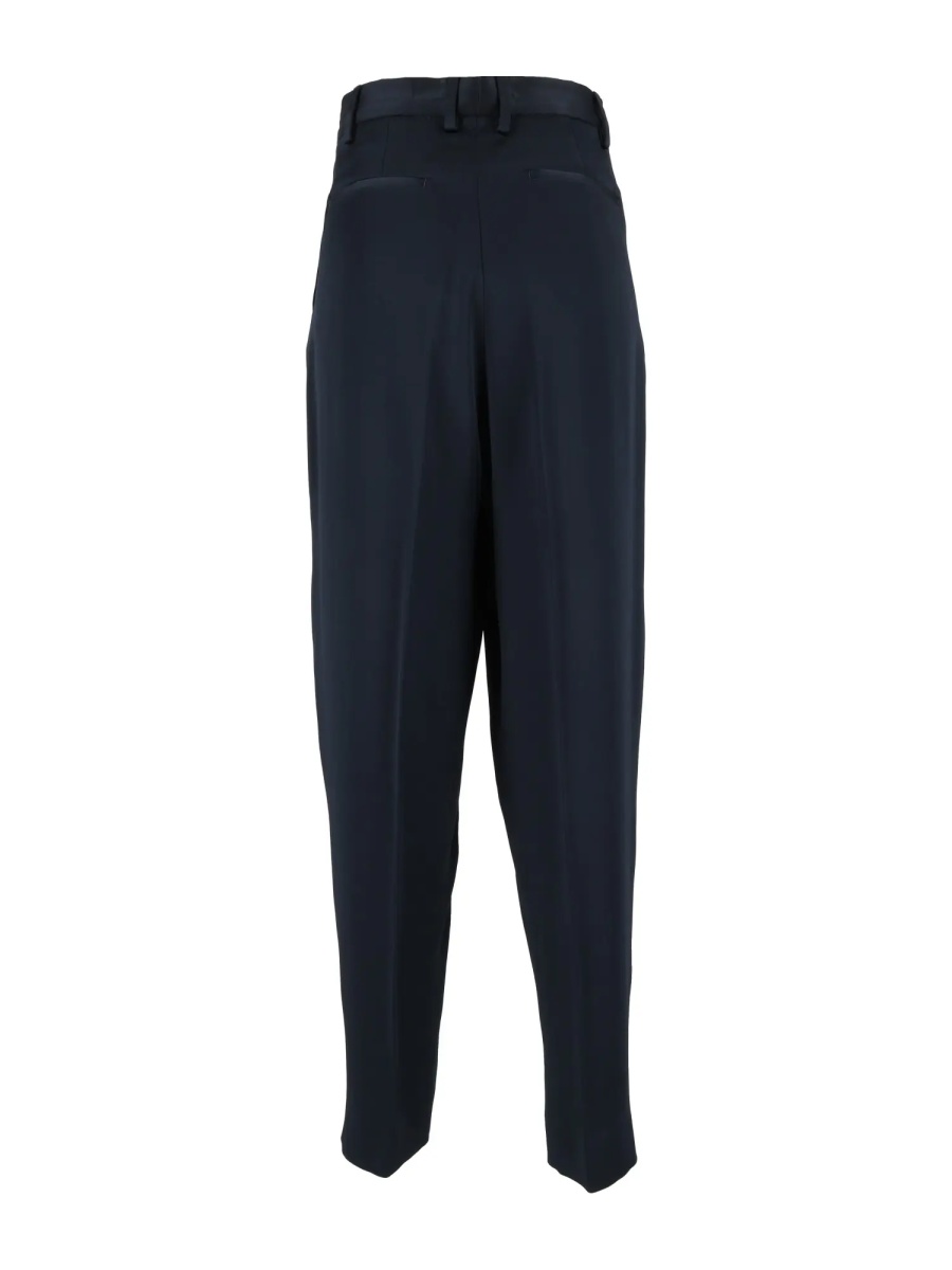 Pantaloni SHINY ENVER SATIN PLEATED CARROT FIT TROUSERS - Img 3