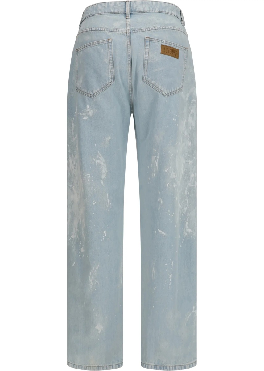 Pantaloni Splatter effect Jeans - Img 2