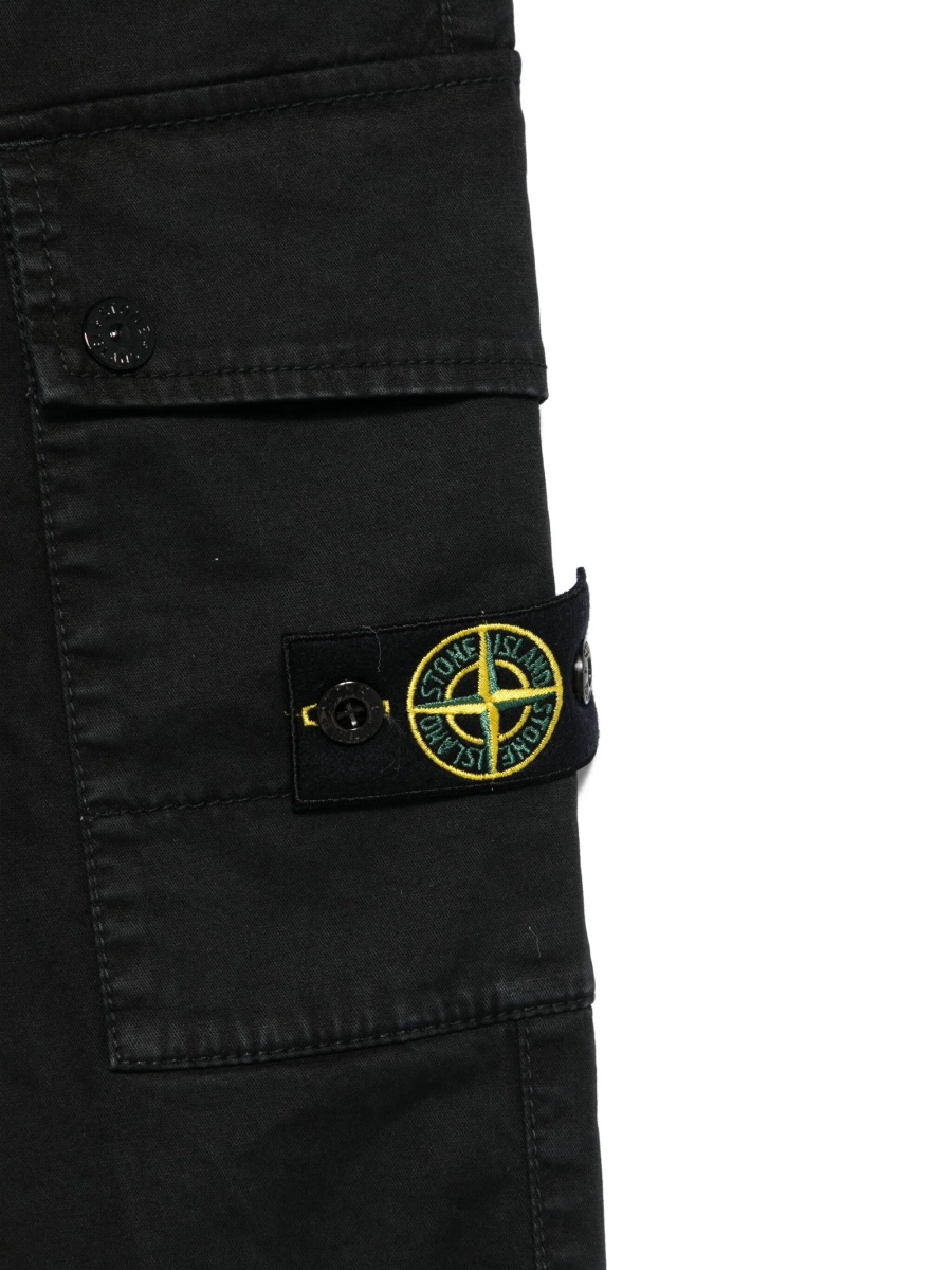 Pantaloni Stone Island negri - Img 3