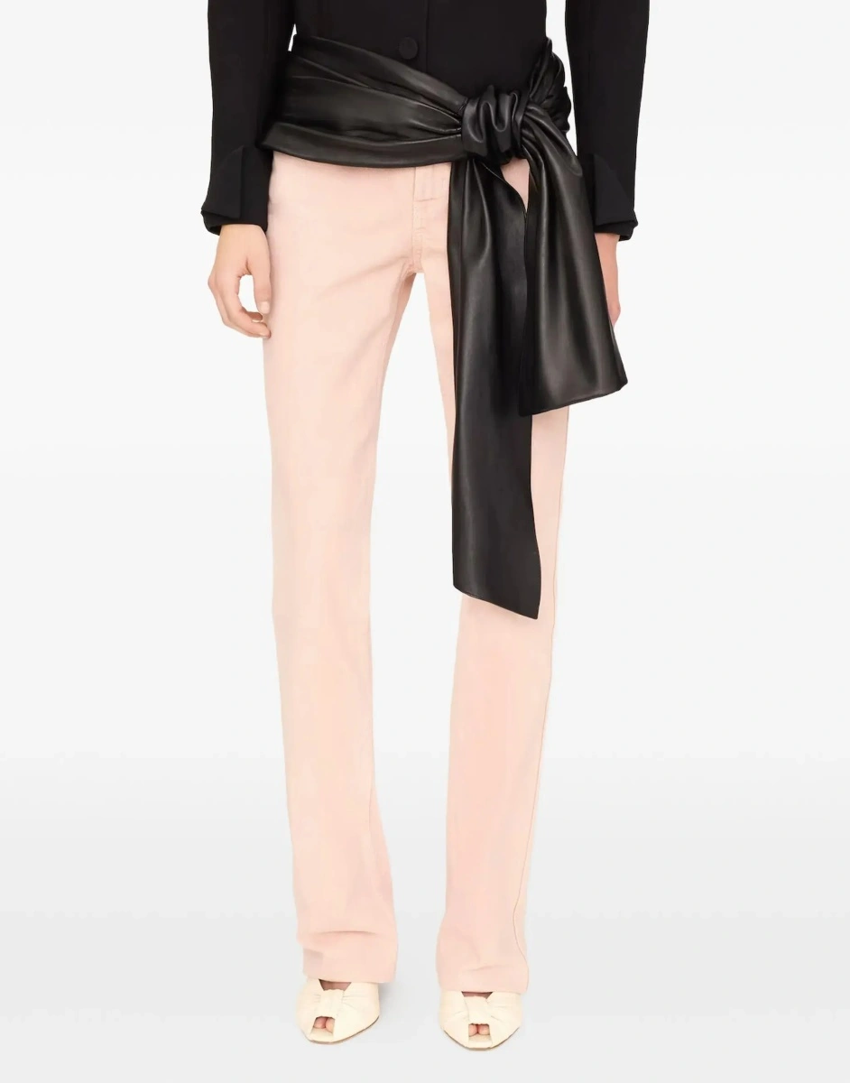 Pantaloni Straight Leg Jeans In Denim - Img 7