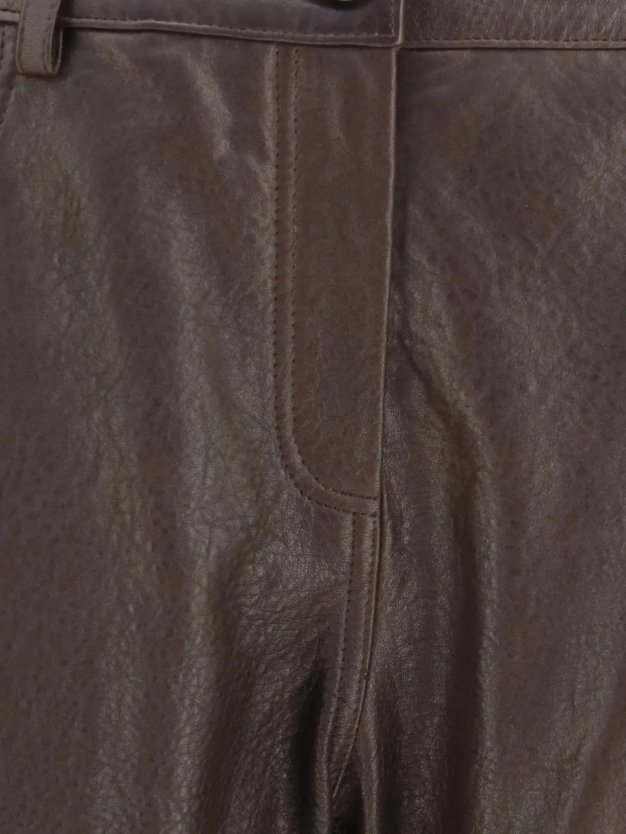Pantaloni Straight-leg leather Pants - Img 5