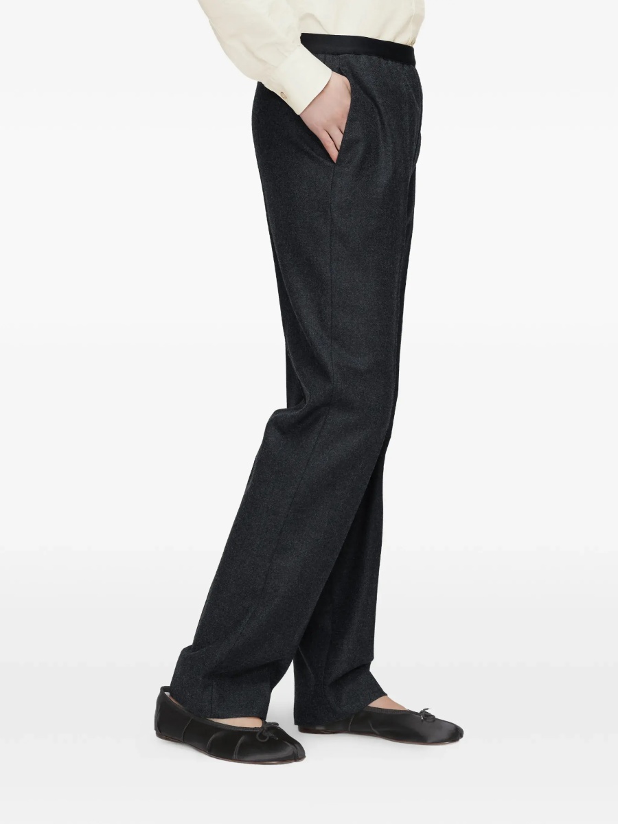 Pantaloni Straight-leg pants in wool - Img 4