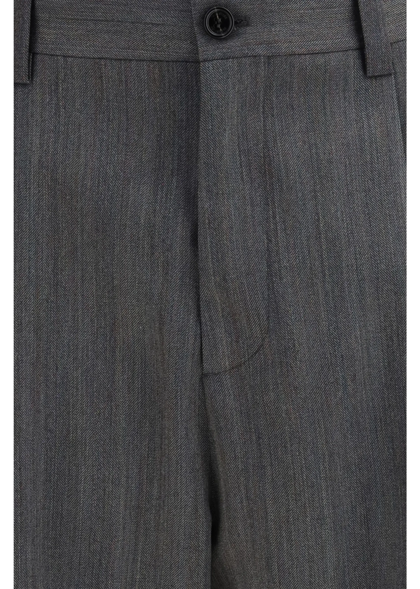 Pantaloni Straight-leg wool Pants - Img 3
