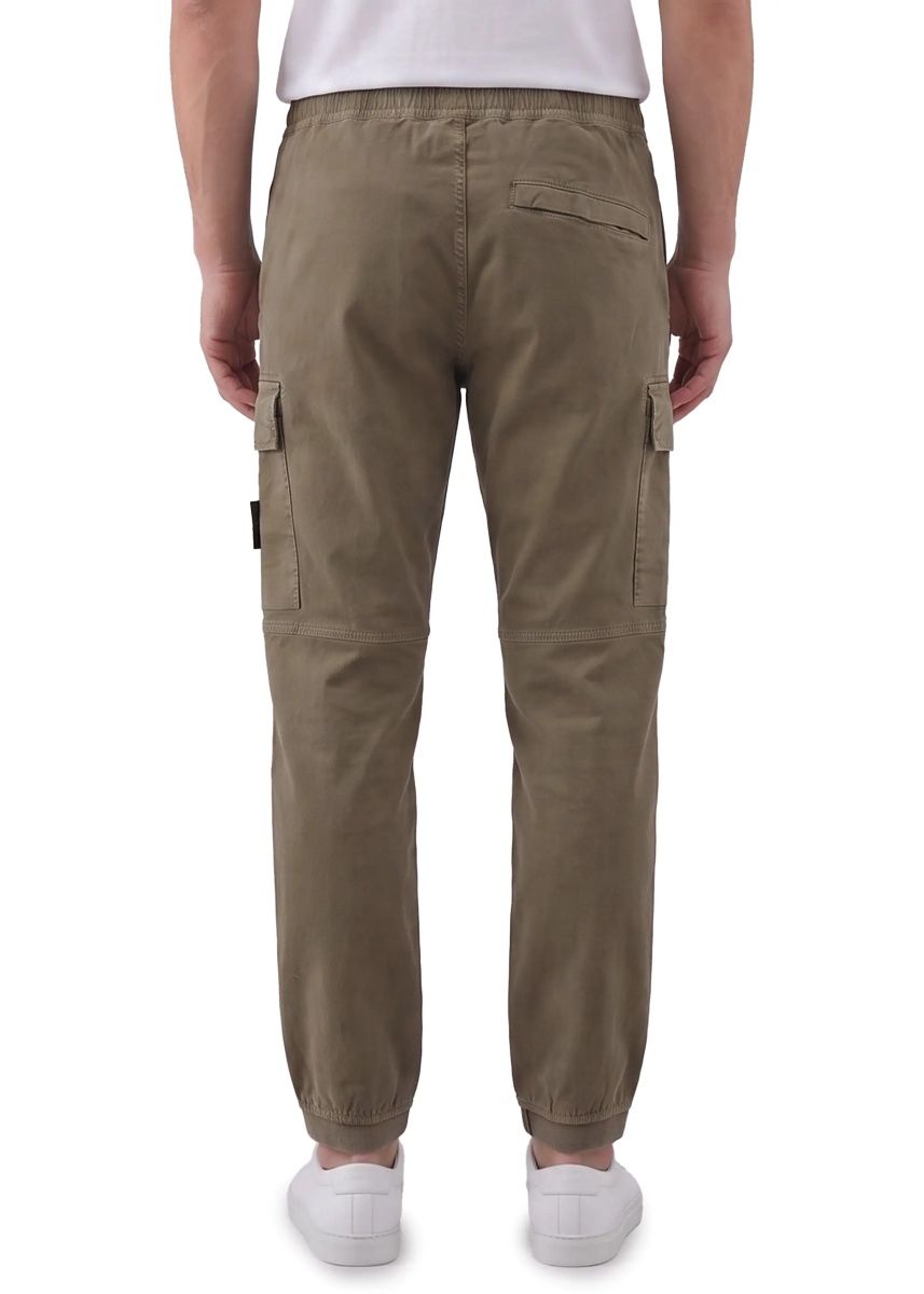 Pantaloni Stretch Aged-Effect Pants - Img 3
