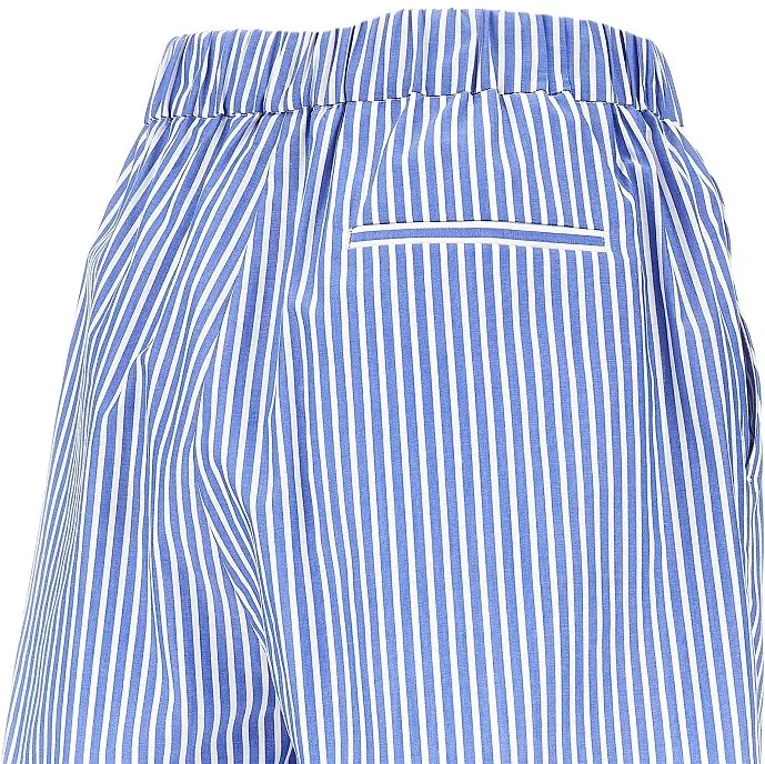 Pantaloni Striped poplin shorts - Img 4