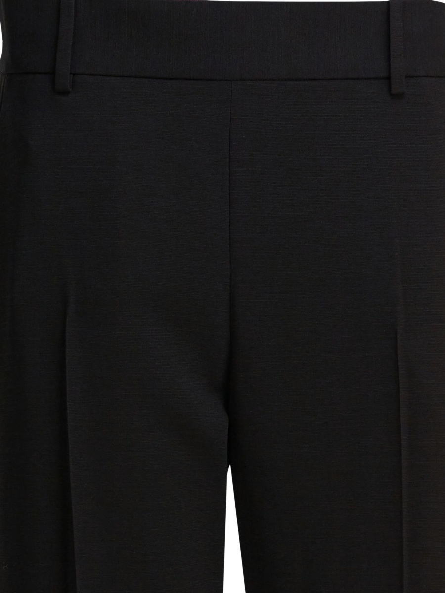Pantaloni talie inalta Khaite negri - Img 3