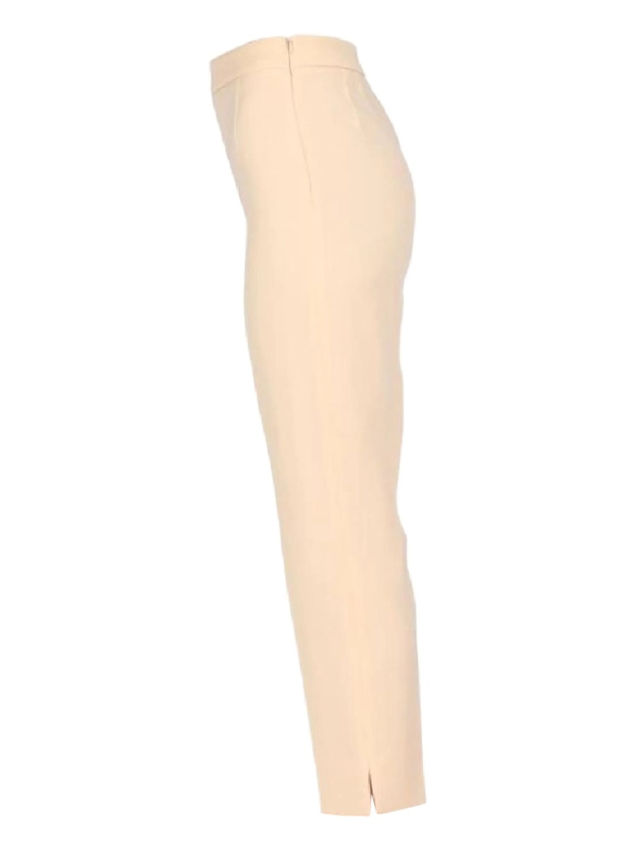 Pantaloni talie inalta LOVE Moschino neutri - Img 4