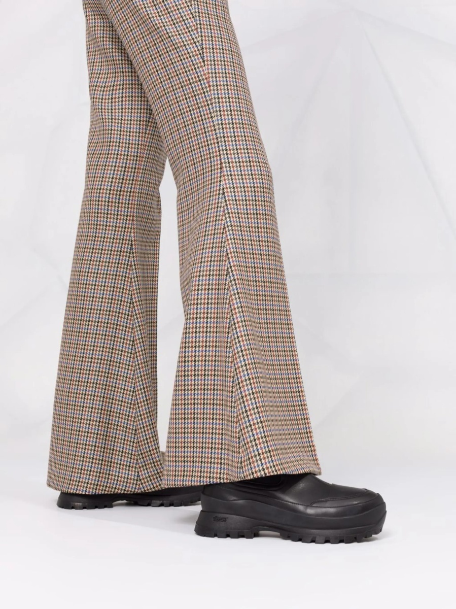 Pantaloni talie inalta Stella McCartney neutri - Img 3