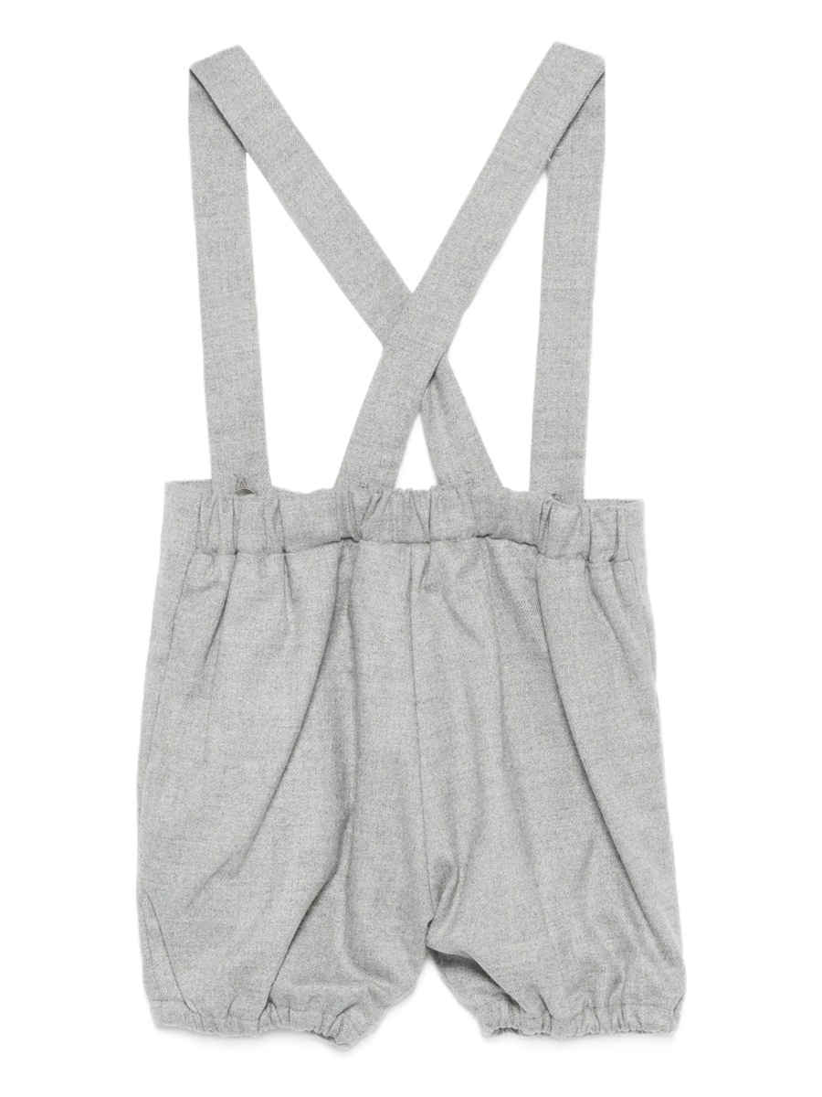 Pantaloni Tartine et Chocolat gri din vascoza si polyester - Img 2