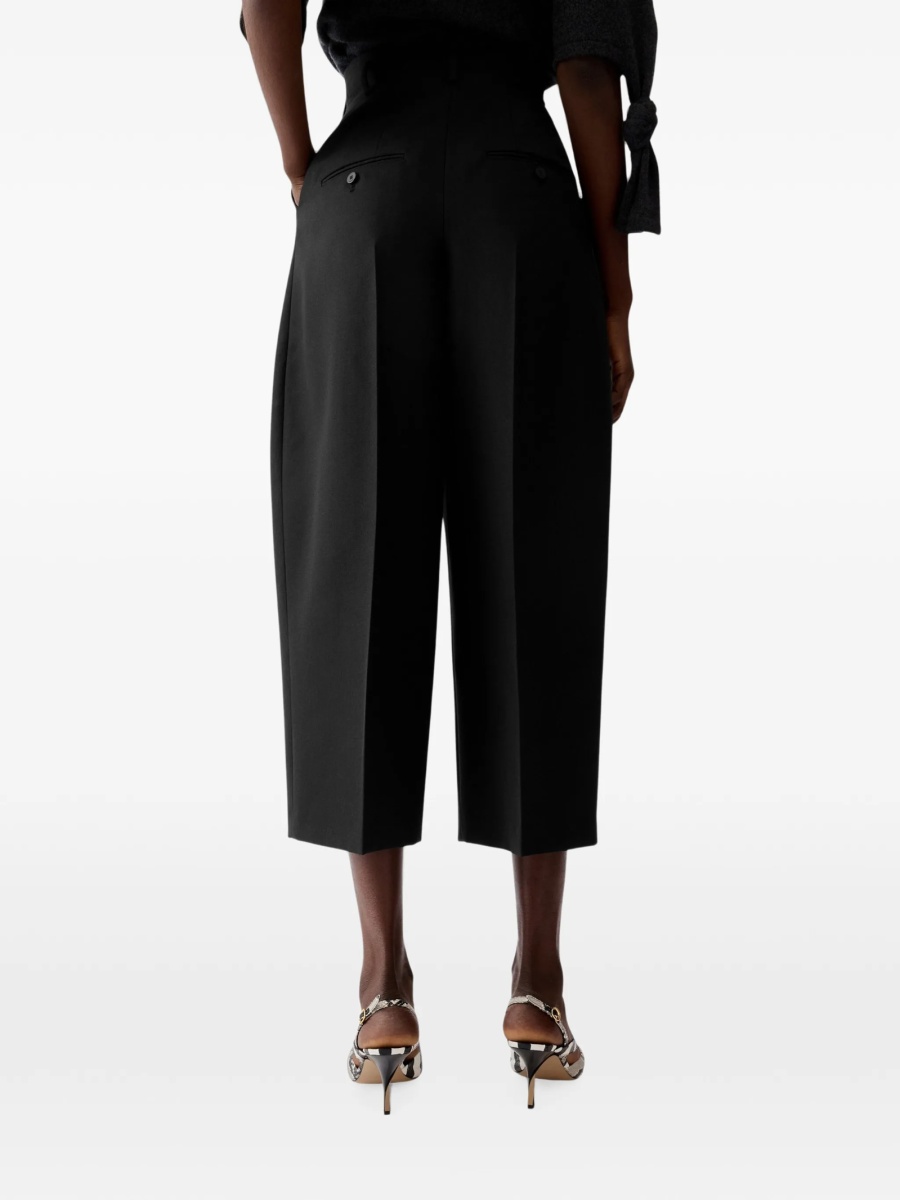 Pantaloni trei sferturi JACQUEMUS negri - Img 3
