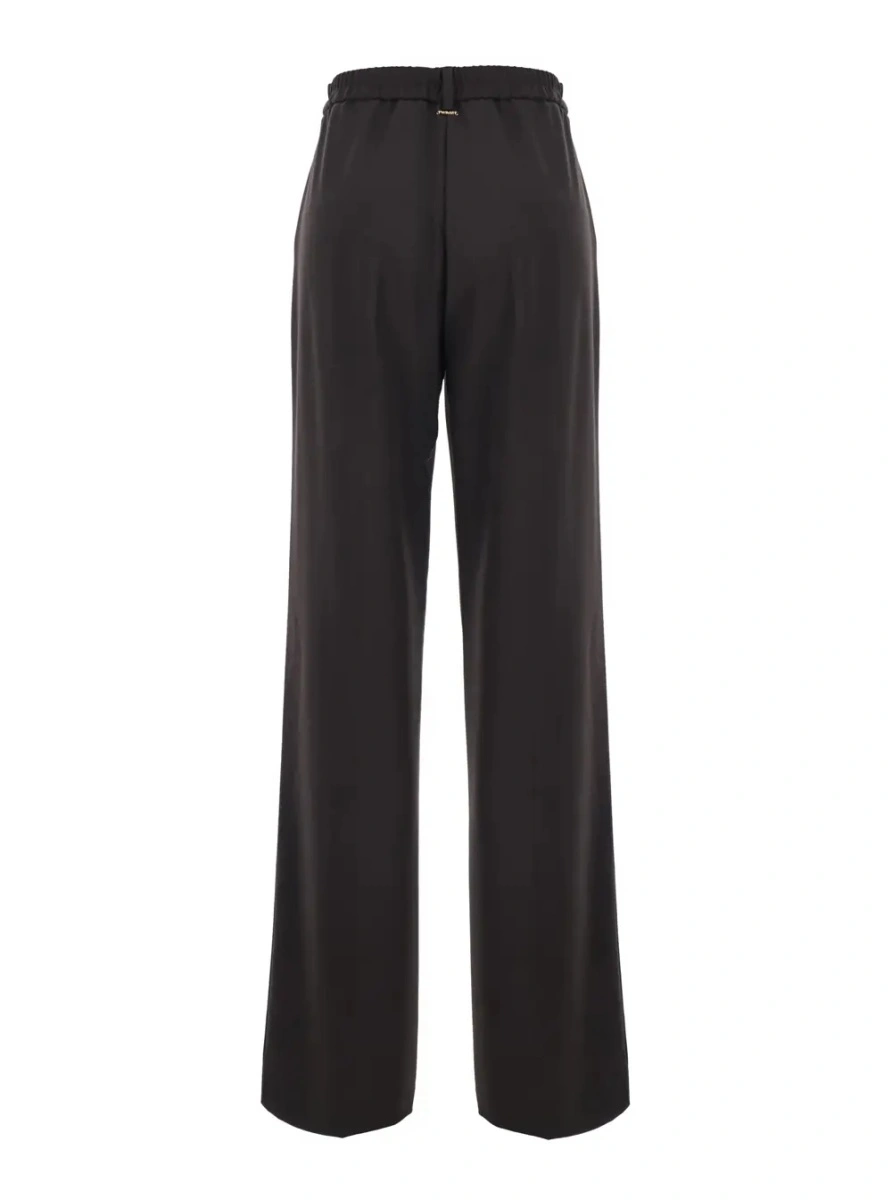 Pantaloni TWINSET maro din vascoza - Img 2
