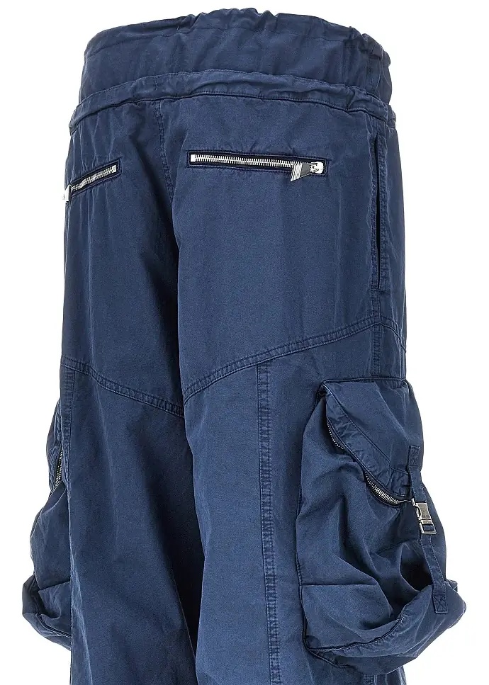 Pantaloni Washed cotton cargo pants - Img 4