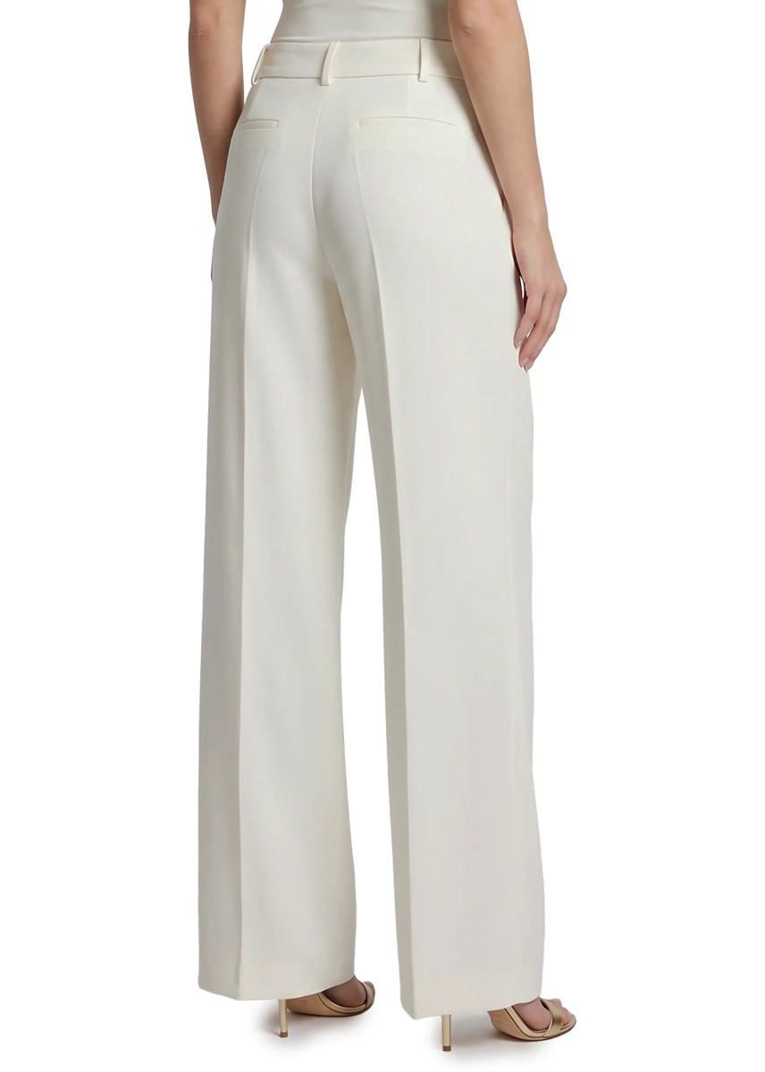 Pantaloni Wide-Leg Cady Trousers - Img 4