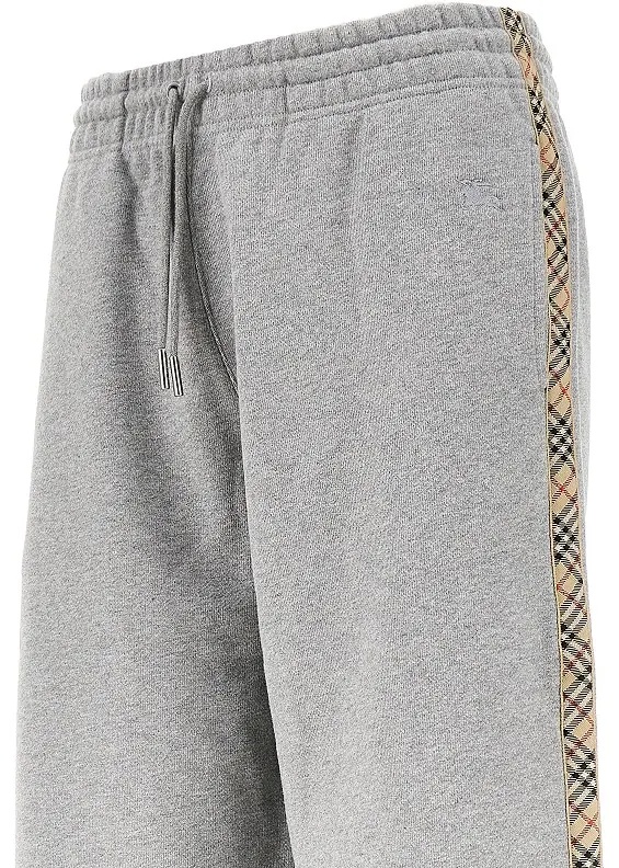 Pantaloni Wide leg sweatpants with Check details - Img 2