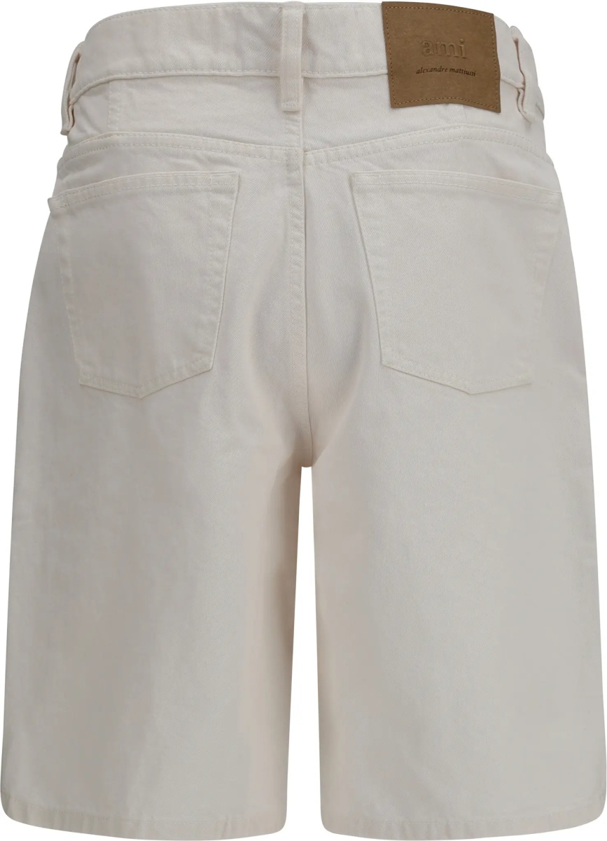 Pantaloni Wide twill cotton Shorts - Img 2