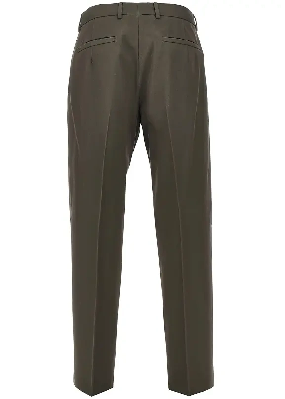 Pantaloni Wool and cotton pleated pants - Img 3