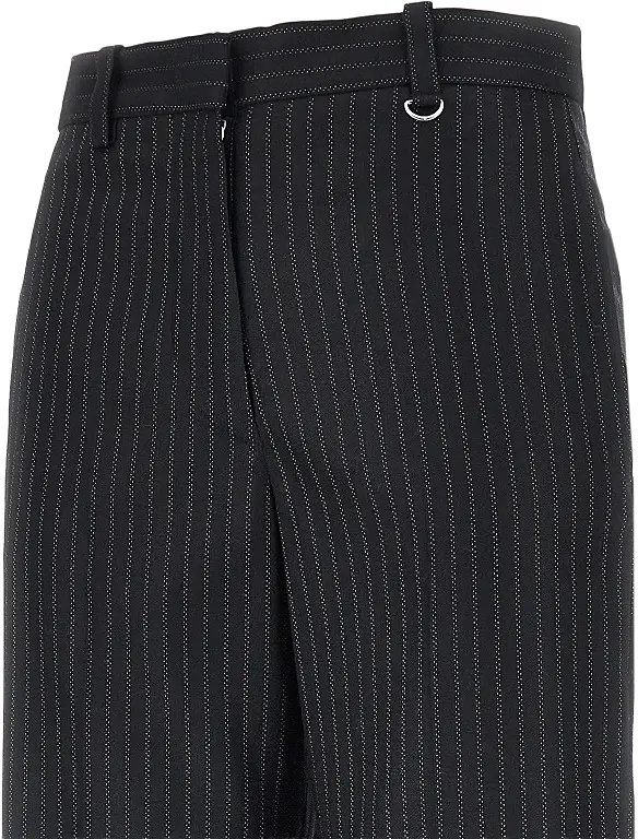 Pantaloni Wool-blend pinstriped pants - Img 2