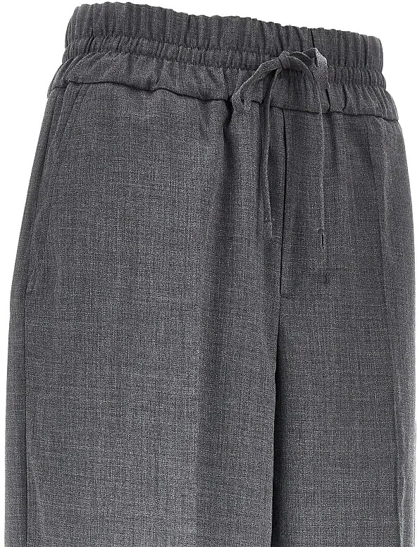Pantaloni Wool pants with elasticated waist - Img 2