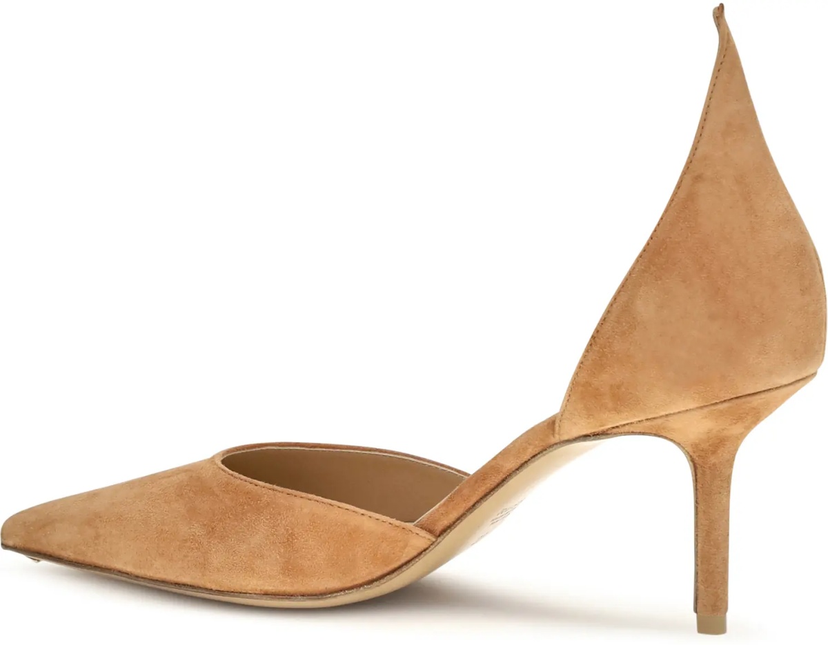 Pantofi D'Orsay Flame suede Pumps - Img 3