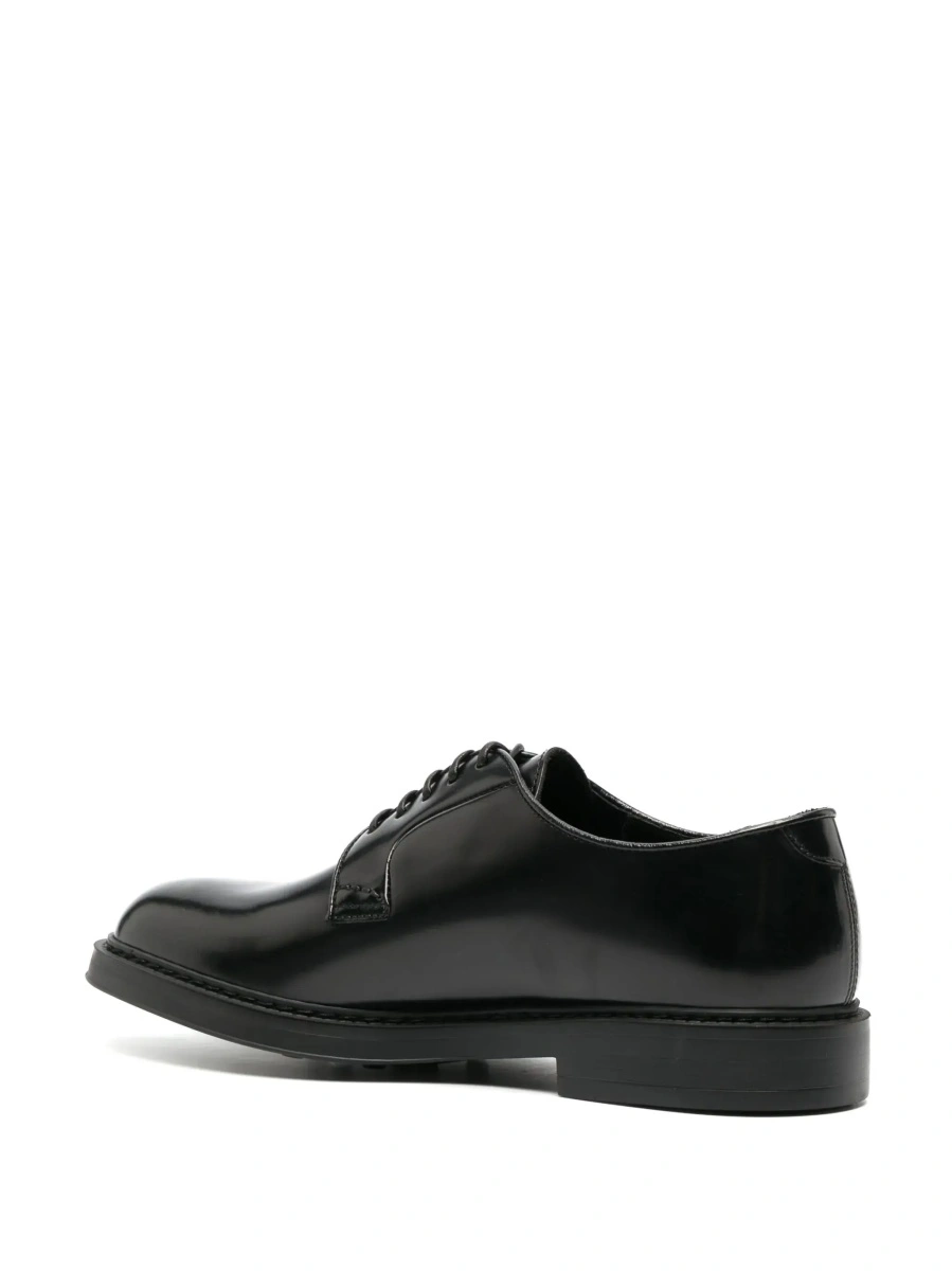 Pantofi eleganti Doucal's negri din piele de vitel - Img 6