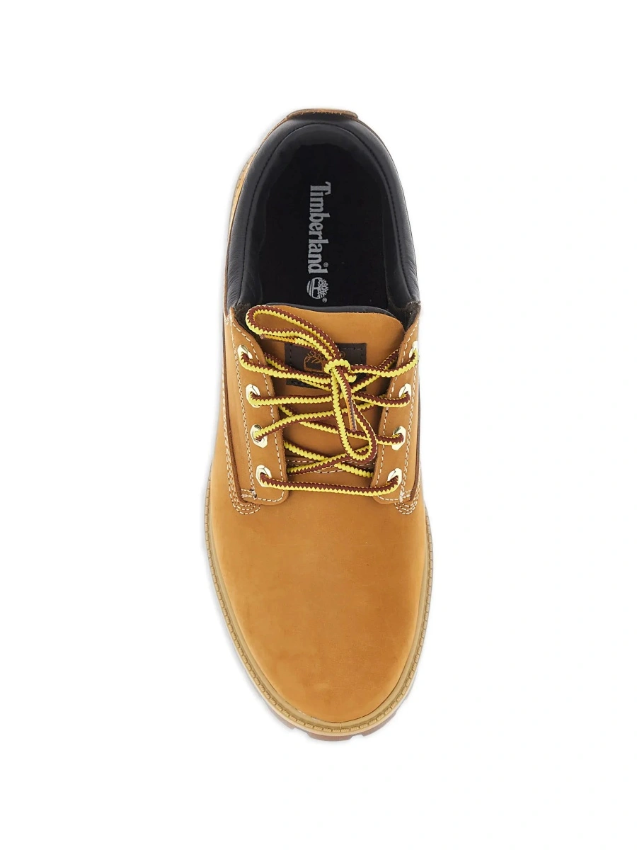 Pantofi eleganti Timberland bej din piele - Img 7