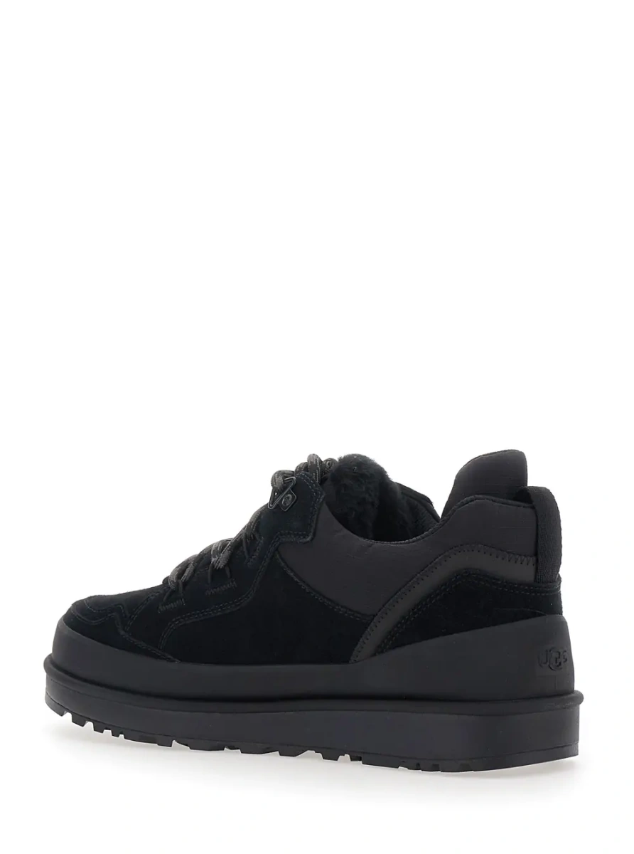 Pantofi LOWMEL GUARD GTX shoes with rubber sole and waterproof upper in black unisex - Img 3