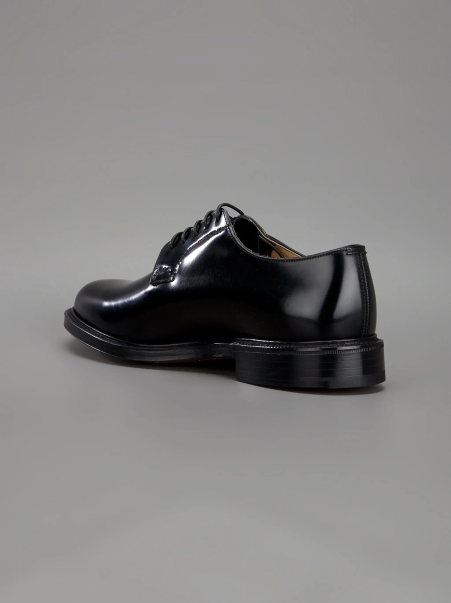 Pantofi Oxford Church's negri din piele - Img 5