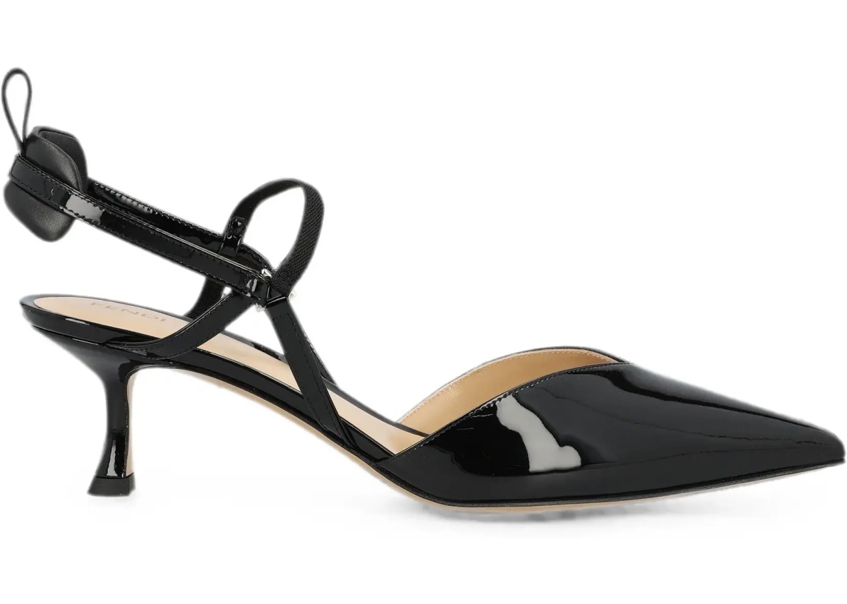 Pantofi Patent leather Colibrì Slingback Pumps - Img 8