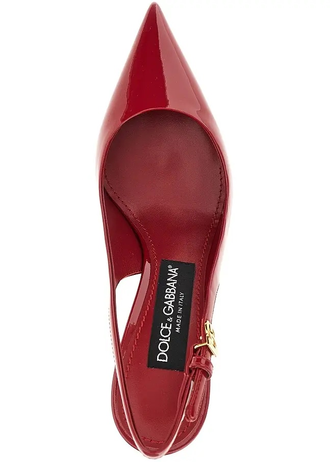 Pantofi Patent leather slingback pumps - Img 4