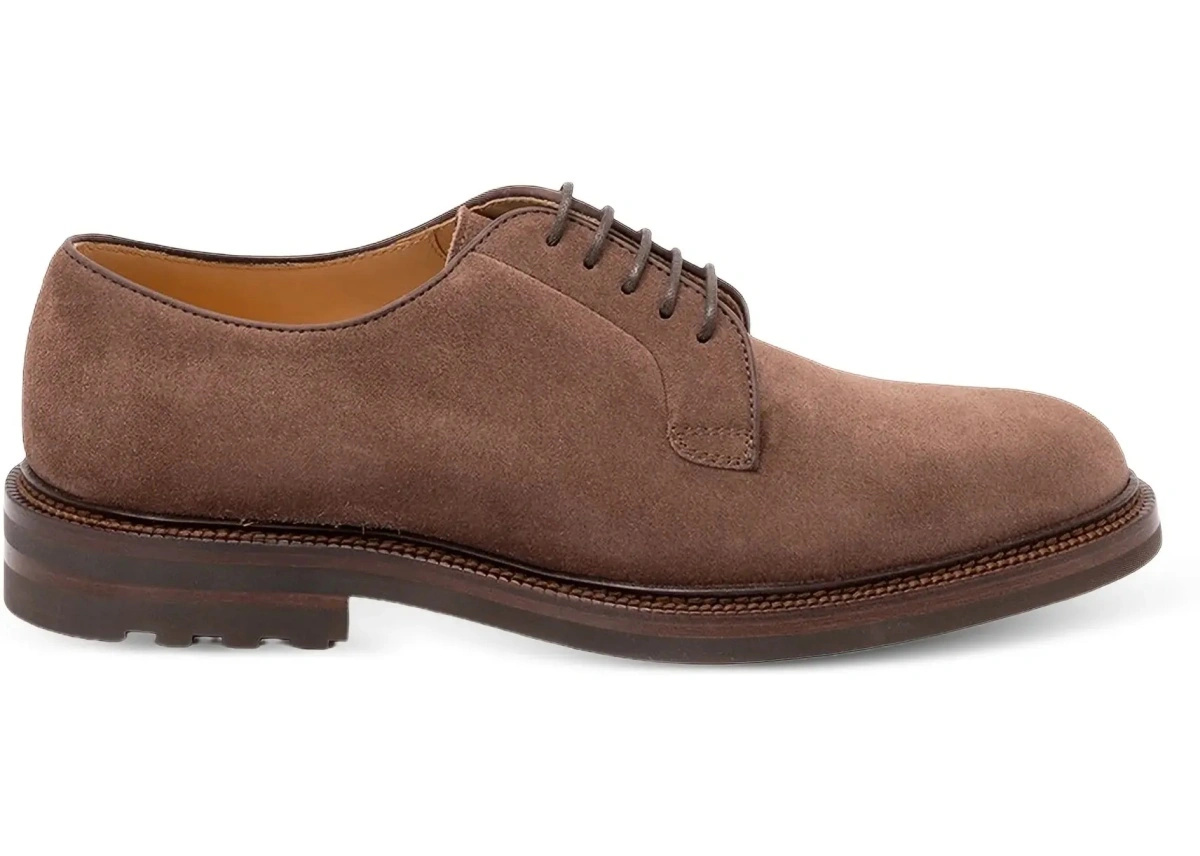 Pantofi Suede Lace-Up Shoes - Img 9
