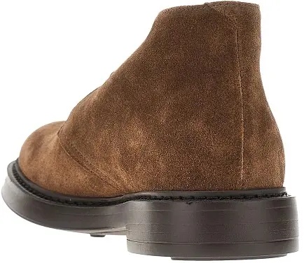 Pantofi Suede leather laced shoes - Img 3