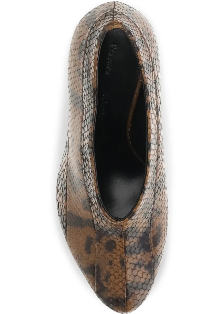 Pantofi Tee Pieced python-print Pumps - Img 4