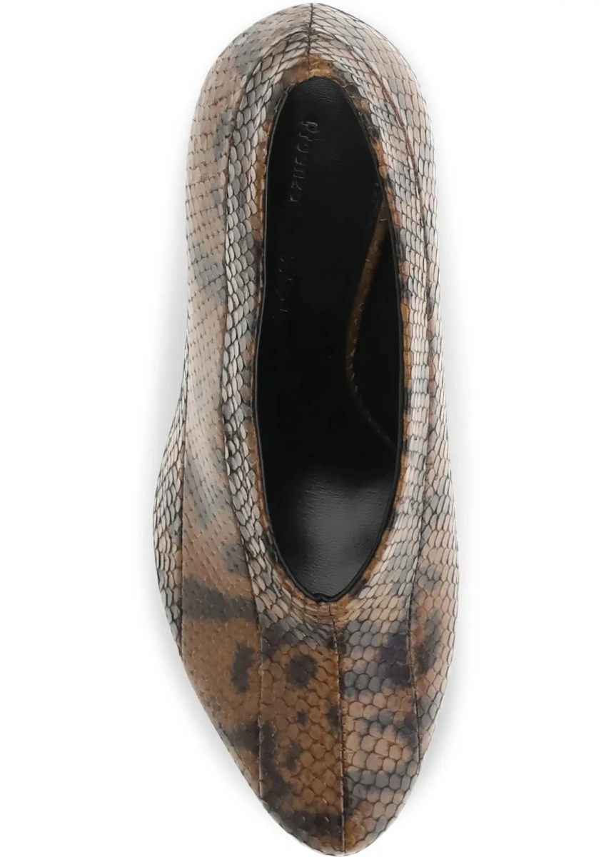 Pantofi Tee Pieced python-print Pumps - Img 4
