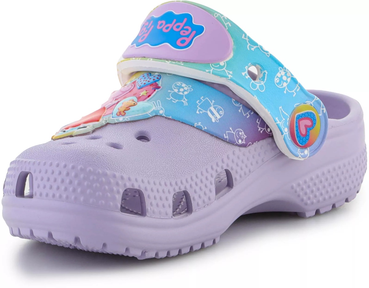 Papuci Classic Peppa Pig Clog T Lavender - Img 3