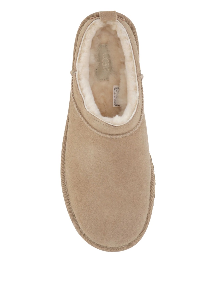 Papuci UGG maro din piele intoarsa - Img 3