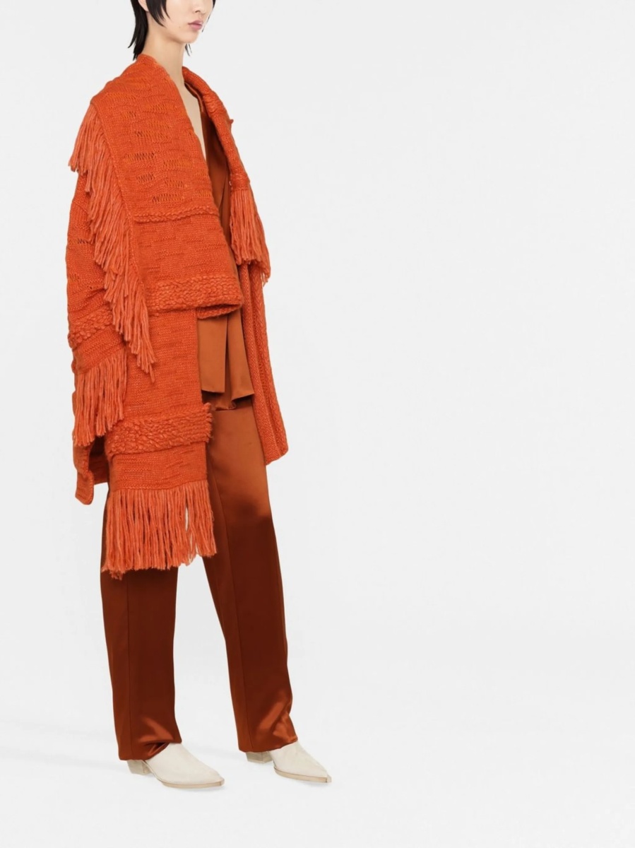 Poncho Stella McCartney portocaliu - Img 4