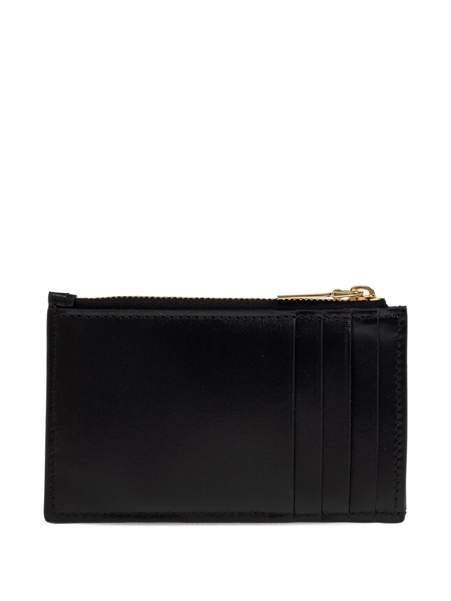 Portofel Alexander McQueen negru din piele - Img 2